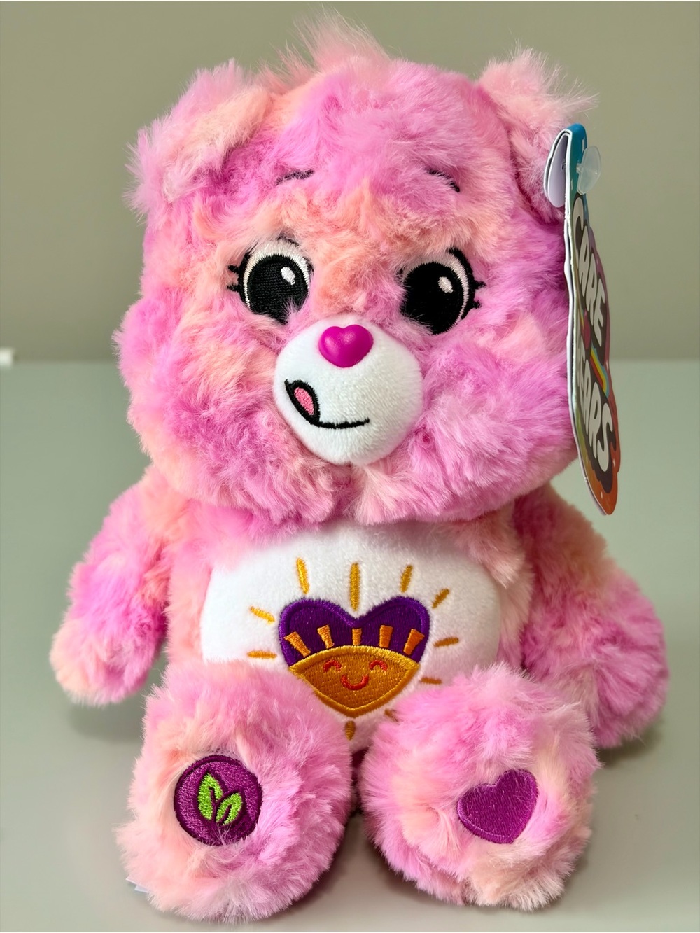 Care Bears Fun Size Fuzzy (2026) “Shine Bright Bear” 9” Plush Care Bear